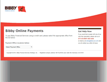 Tablet Screenshot of bibbypayments.com